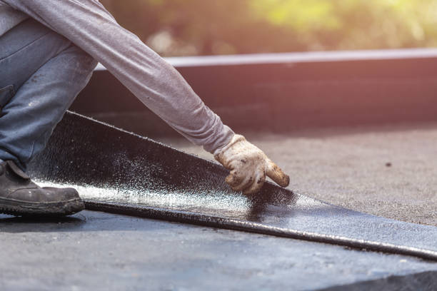 Professional Waterproofing technician working in Waynesboro, TN